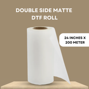Double side matte DTF Roll – 24 inch x 200 meter