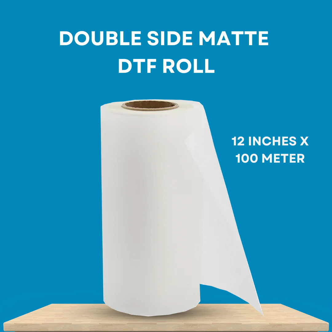 Double side matte DTF Roll - 12 inch x 100 meter